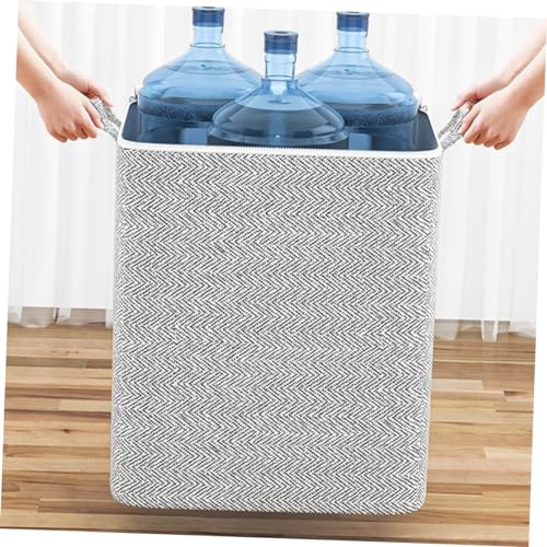 LABRIMP Clothes Storage Bag for Bedding and Quilts Large Capacity Household Organizer for Comforters Blankets and Clothes Non-woven for Moving and Travel