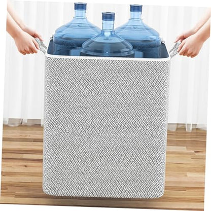 LABRIMP Clothes Storage Bag for Bedding and Quilts Large Capacity Household Organizer for Comforters Blankets and Clothes Non-woven for Moving and Travel