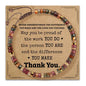 Inspirational Gifts Bracelets for Women: Mothers Day Birthday Gifts for Mom Women Friends Sister - Healing Natural Stone Beads Bracelets Thinking of you Get Well Soon Gift for Women
