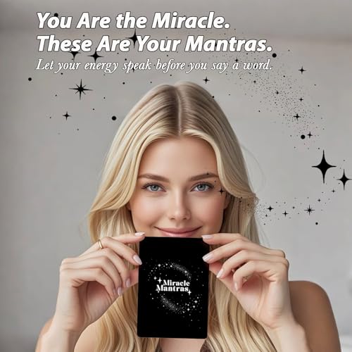 Positive Affirmation Cards for Women – 62 Self Love Affirmation Deck, Daily Motivation & Mindfulness Cards, Inspirational Encouragement Gift for Friend Sister, Graduation Gift for Her, Mental Health Self Care Gift