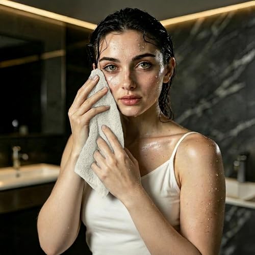 RIVERSIDE Pack of 24 Wash Cloths for Showering, 12 x 12 Inches, Super Soft & Absorbent, 100% Cotton Washcloths Premium Quality Flannel Face Cloths for Bathroom, Gym, Spa (Cannoli Cream, 24 Pack) - color: Cannoli Cream