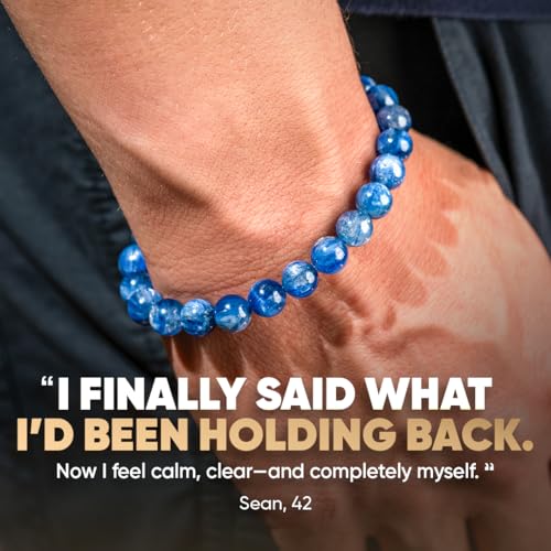 Spiritual Bracelets for Women & Men, Healing Crystal Bracelet with Natural Stones for Meditation, Chakra Alignment & Inner Transformation - style: My Truth, My Power