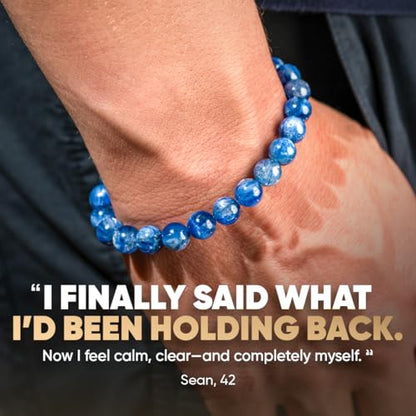 Spiritual Bracelets for Women & Men, Healing Crystal Bracelet with Natural Stones for Meditation, Chakra Alignment & Inner Transformation - style: My Truth, My Power