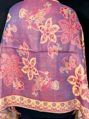 Wool Prayer Shawl 2025 Large Reversible Pashmina Silk Scarf nyc Travel Blanket Scarf Winter Wraps for Elegant LUXURY Meditation Extra Soft Boho Extra big unisex Warm Autumn PREMIUM QUALITY wrap 5654