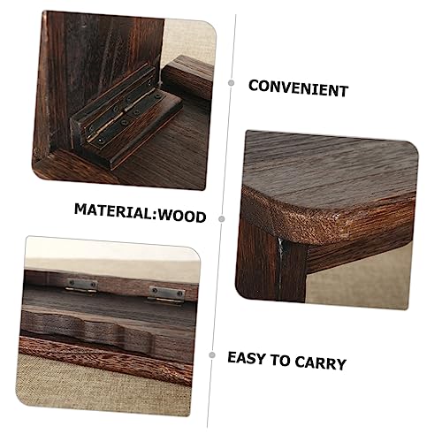 Wooden Meditation Bench for Yoga Headstand Small Stool Zen Stool for Adults