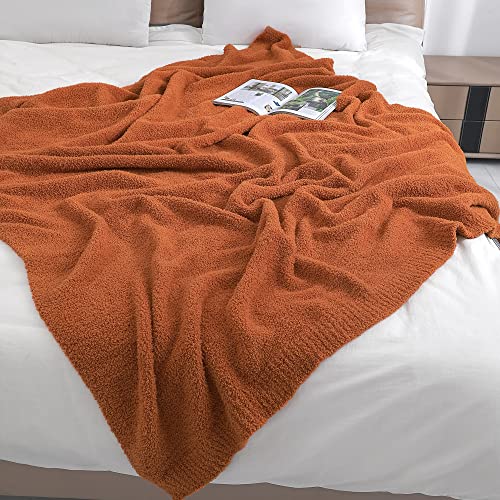 bearberry Super Soft Fluffy Throw Blanket Lightweight Cozy Warm Throw Blankets for Couch Bed Sofa All Season (Caramel, 53”x71”) - color: Caramel, size: Throw XL(53″x71″)