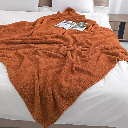 bearberry Super Soft Fluffy Throw Blanket Lightweight Cozy Warm Throw Blankets for Couch Bed Sofa All Season (Caramel, 53”x71”) - color: Caramel, size: Throw XL(53″x71″)