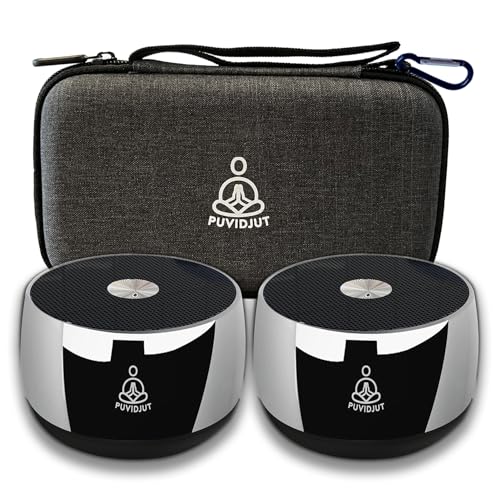 Sound Frequency Instruments, Meditation Tone TWS Machine- Solfeggio Bath Device for Yoga, Mindfulness, Singing Therapy System of Chakra Relaxation and Stress 5 Tones, 3 Timer Modes
