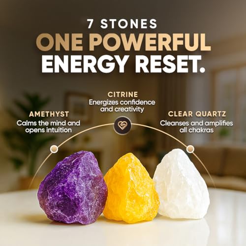 Conscious Items Spiritual Bracelets for Women & Men, Healing Crystal Bracelet with Natural Stones for Meditation, Chakra Alignment & Inner Transformation - style: The 7 Chakra and Stones Set