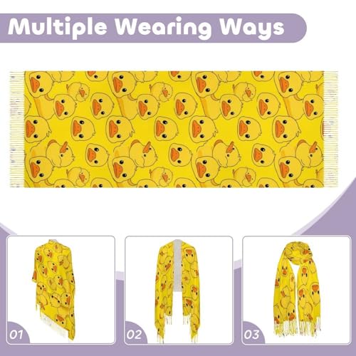 Ladies Warm Autumn Scarf Pashmina Wraps Shawl Winter Cozy - color: Picture (373)