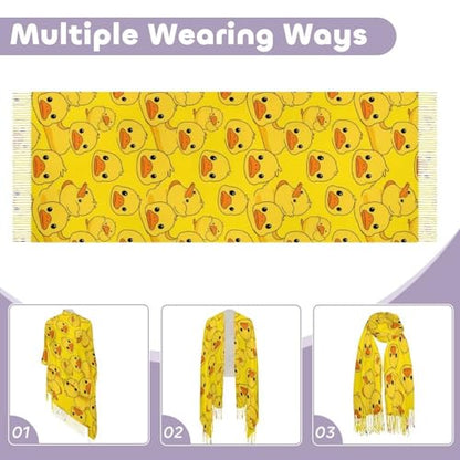 Ladies Warm Autumn Scarf Pashmina Wraps Shawl Winter Cozy - color: Picture (373)