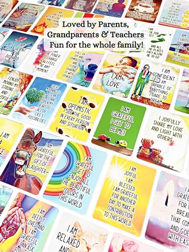 Mindfulness, Meditation and Affirmations Activity Cards for Kids and Teens - in 5 Minutes or Less Daily - Loved by Teachers, Therapists and Parents as a Teaching Tool