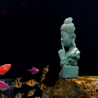 1PC Zen-Inspired Buddha Statue, Modern Silent Design for Home Decor, Yoga Spaces, Meditation Areas & Outdoor Gardens