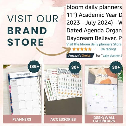 bloom daily planners Encouragement Card Deck - Cute Inspirational Quote Notecards - Set of Thirty 2" x 3.5" - Assorted Designs - color: Encouragement Cards