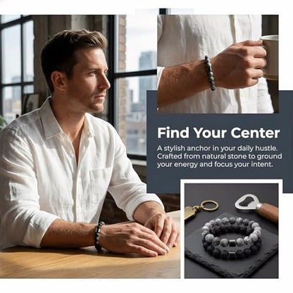 Smoking Cessation Bracelet,Smoking Cessation Bracelet for Women Men,Helps Relief Anxiety Frustration Irritability,Bracelets Anxiety Stress Relief Gifts