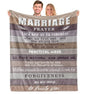 Wedding Gifts for Couples 2026, Bridal Shower Gifts, Bridal Shower Gifts for Bride, Bridal Shower Wedding Gifts, Wedding Gifts for Newlyweds, Marriage Prayer Wedding Gifts 60" x 50" Blankets - color: Marriage Prayer