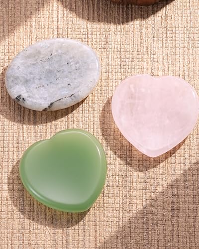 Crystals and Healing Stones Set for Anxiety, Relaxation Spiritual Crystals Gift for Meditation, Manifestation, Zen, Reiki, Fengshui (Keep Calm, You've Got This!) - color: Keep Calm, You've Got This!