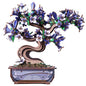 3D Puzzles for Adults Wooden Flower，DIY Crafts for Adults Bonsai Tree Building Set, Artificial Flower Decor, Artificial Plant Model Toy for Desk or Home Decor，Birthday Valentine's Day