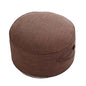 FANCYPUMPKIN Yoga Meditation Tatami Floor Pillow Seat Cushion Zafu Foot Stool, Coffee - color: Coffee