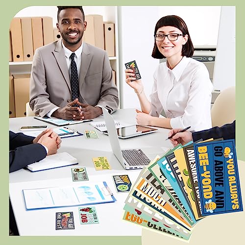 Yeaqee 240 Pcs Employee Appreciation Kudos Cards Funny Blank Back Motivational Card Encouragement Thank You Note Recognition Card for Teacher College Affirmation Gift(Funny) - style: Funny