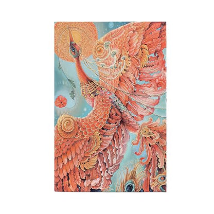 Firebird Midi Unlined Hardcover Journal, 144pg, 120GSM by Paperblanks (Birds of Happiness): Firebird Birds of Happiness Midi Unlined Hardcover
