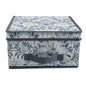 Laura Ashley Medium Storage Box | Dimensions: 11"x 12"x 6 | Foldable | Closet Organization | Storage | Parterre - style: Medium Box