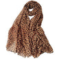Women's Cotton Scarves Lady Light Soft Fashion Solid Scarf Wrap Shawl - color: Classical Leopard1