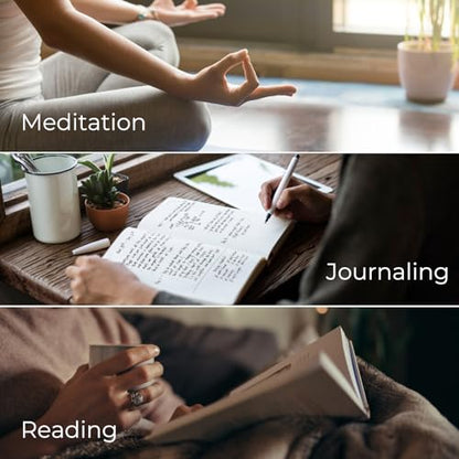 30 Mindful Meditation Candles - Refill Set for 1 Month Supply, Thirty Days of Mediation Prayer Reflection - Candle Holder Not Included - size: 1 Pack - 30