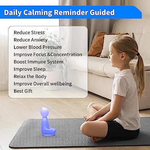 Breathing Pal 'Yoga'- Mindfulness Breathing Light, 4-7-8 Guided Visual Meditation Breathing Light, Anxiety Relief Items for Calm Down Corner/Meditation/Sleep| Relaxing Gifts for Kids Adult Women Men