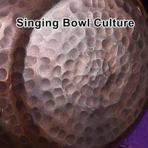 Authentic Tibetan Singing Bowl Set, with Cushion Mallet Handmade Meditation, Meditation Accessories, for Yoga, Chakra Healing, Stress Relief(4.7in/12cm)
