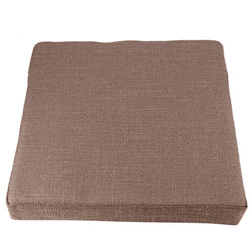 Square Soft Household Yoga Floor Cushion Removable Washable Meditation Mat Cushion (Length 40* Width 40* Height 6cm)