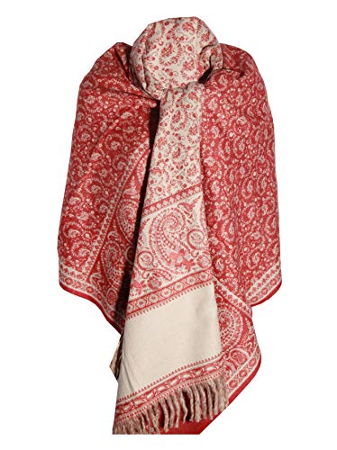 ORANGE FLORAL BLANKET SCARF LUXURY PREMIUM QUALITY HANDMADE FASHION SCAR MADE OF YAK WOOL Shawl Blanket stole unisex Travel Wrap Meditation Soft gift for her
