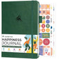 Clever Fox Happiness Notebook – Daily Positivity Journal for Women with Prompts & Positive Quotes – Affirmation & Self Esteem Gifts (Forest Green) - color: Forest Green