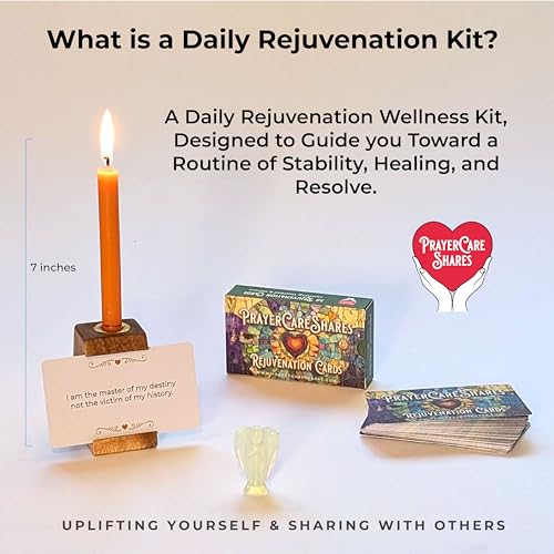 Daily Sobriety Wellness Kit- Portable Sobriety Kit with 50 Assorted Daily Rejuvenation Cards for Addiction Recovery and Positive SobrietyQuotes. - style: Rejuvenations Kit - 50 Sobriety Cards