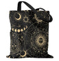 Miss Adola Aesthetic Canvas Tote Bag - Reusable Shoulder Tote Bag for Women Lady Casual Vacation, Shopping, Work, Gym - style: Mystic Astrology