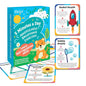 Breathing Cards for Kids – Mindfulness & Calming Corner Kit Must Haves, Yoga & Speech Therapy Materials, Special Education Classroom Office, Social Emotional Learning, Mindful Sensory Play Activities