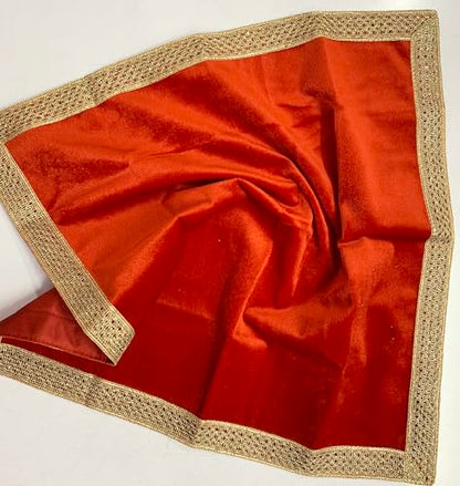 SMMS Spiritual Velvet Table Cloth Altar Tarot Spread (Red, Small- 46cm*46cm/ 18inch*18inch) - color: Red, size: Small- 46cm*46cm/ 18inch*18inch