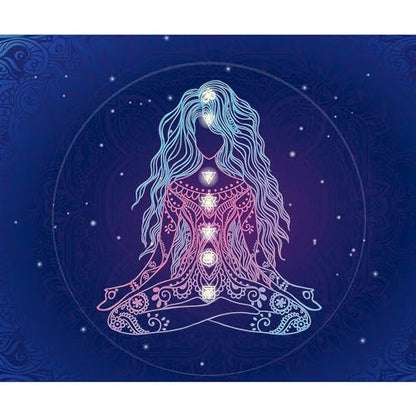 CafePress Yoga Girl Detailed Design Throw Blanket Super Soft Fleece Plush Throw Blanket, 60"x50"