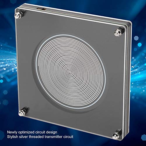 Portable 7.83Hz Resonances Generator with Ultra Low Frequency Pulse, ABS Silver Sleep Support Device for Relaxation & Focus, Model FM783