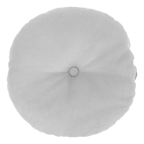 Levemolo Grey Cushion Restorative Yoga Props Zafu Meditation Pillow Zabuton Floor Seat Meditation Decor Comfortable for Adults