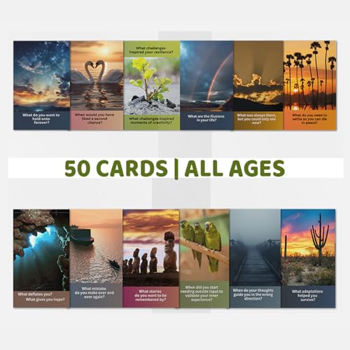 Create Deep Conversations with Thought Provoking Questions and Inspiring Images