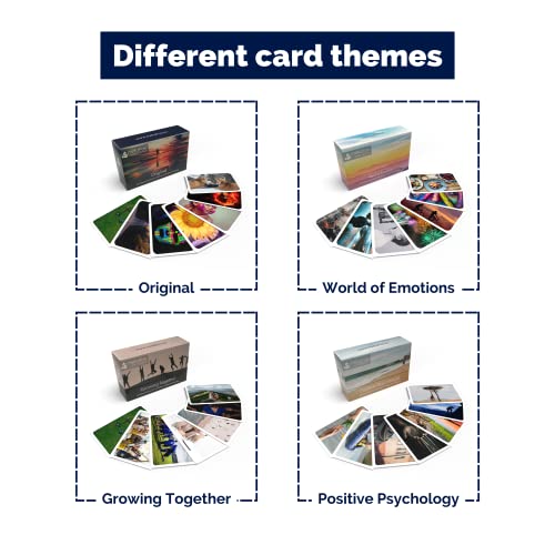 metaFox Coaching Picture Cards | Growing Together | Conversation Cards for Ice Breakers and Team Building Activities | Motivational Postcards for Your Next Coaching and Training Sessions - color: Growing Together