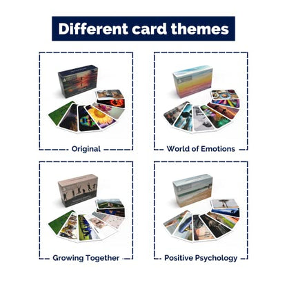 metaFox Coaching Picture Cards | Growing Together | Conversation Cards for Ice Breakers and Team Building Activities | Motivational Postcards for Your Next Coaching and Training Sessions - color: Growing Together