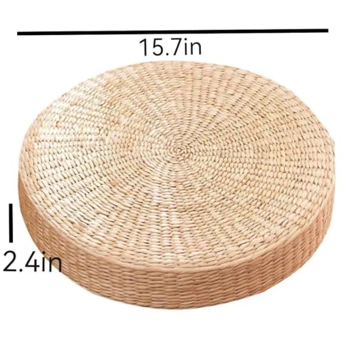 Generic Meditation Pillows for Sitting On Floor Adults Circle Floor Cushions Can Be Used As A Gift for Family and Friends, Log Colour