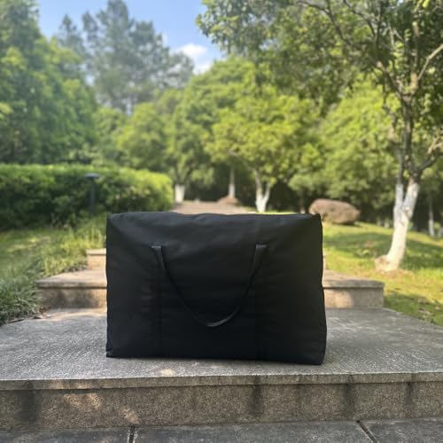 Large Heavy Duty Storage Bags Oxford Cloth Moving Bag Waterproof Bag for Travel Gear Organization - size: Large