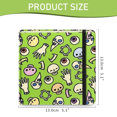 Mifuner Small Square 5x5 80gsm Mini Notebooks Blank Pages Sketchbooks Travel Journal Pocket Hardcover Paint Writing Notebook Blank Diary Memo Planner Sketchbook Fabric Cover, Bone - color: Cloth-Bone
