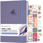 Clever Fox One Line A Day Journal – 5-Year Memory Notebook – Daily Time Capsule Diary for Women & Men –Five-Year Day-by-Day Planner (Lavender) - color: Lavender
