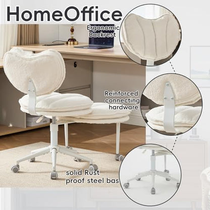 Meditation Chair with Wheels, Ergonomic Criss Cross Chair, Adjustable ADHD Floor Sitting Chair, Swivel Cross Legged Office Chair with High Back, Kneeling Posture Chair, Comfortable Fabric（Beige） - color: （fabric）beige