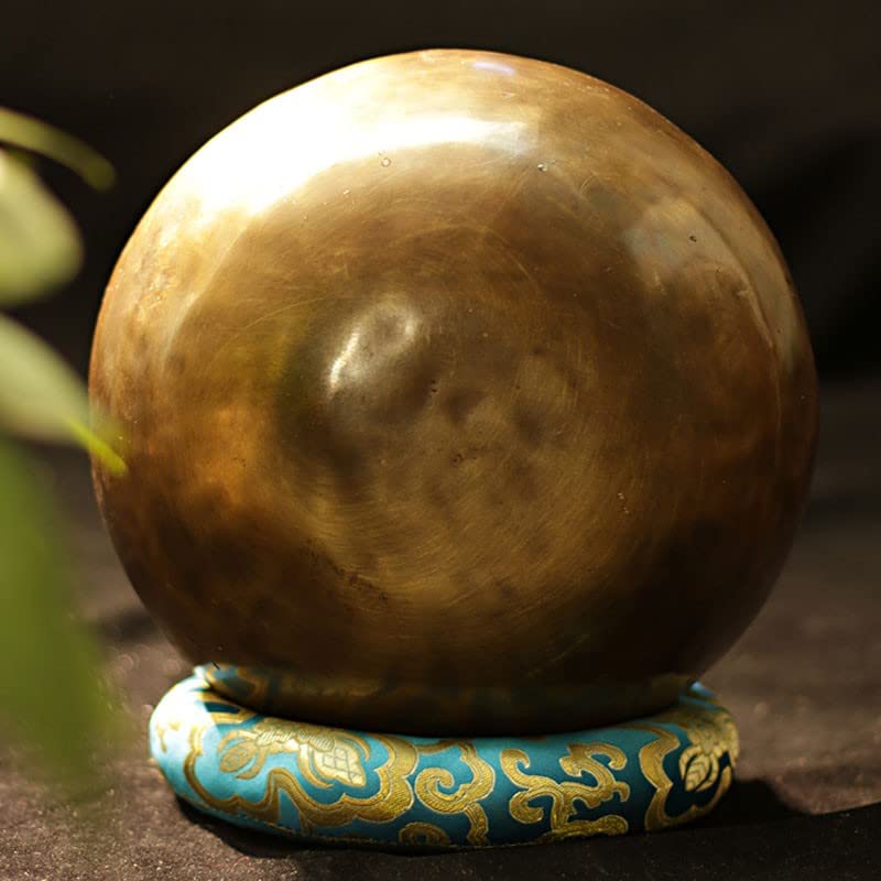Singing Bowl Large Set Himalayan 7 Metal Singing Bowl for Prayer Healing Sound Gift，One Color 12cm - size: 12cm