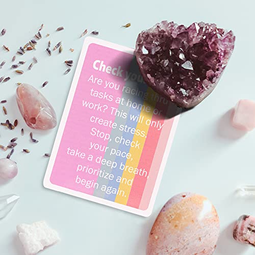 Kalan Self Care Gift Set for Women - Mindfulness Cards, Stress Relief, Meditation, Anxiety Relief, Positive Affirmations & More for Relaxation & Wellness - color: Meditation